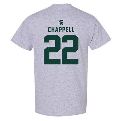 Michigan State - NCAA Football : Tyran Chappell - Generic Shersey T-Shirt-1