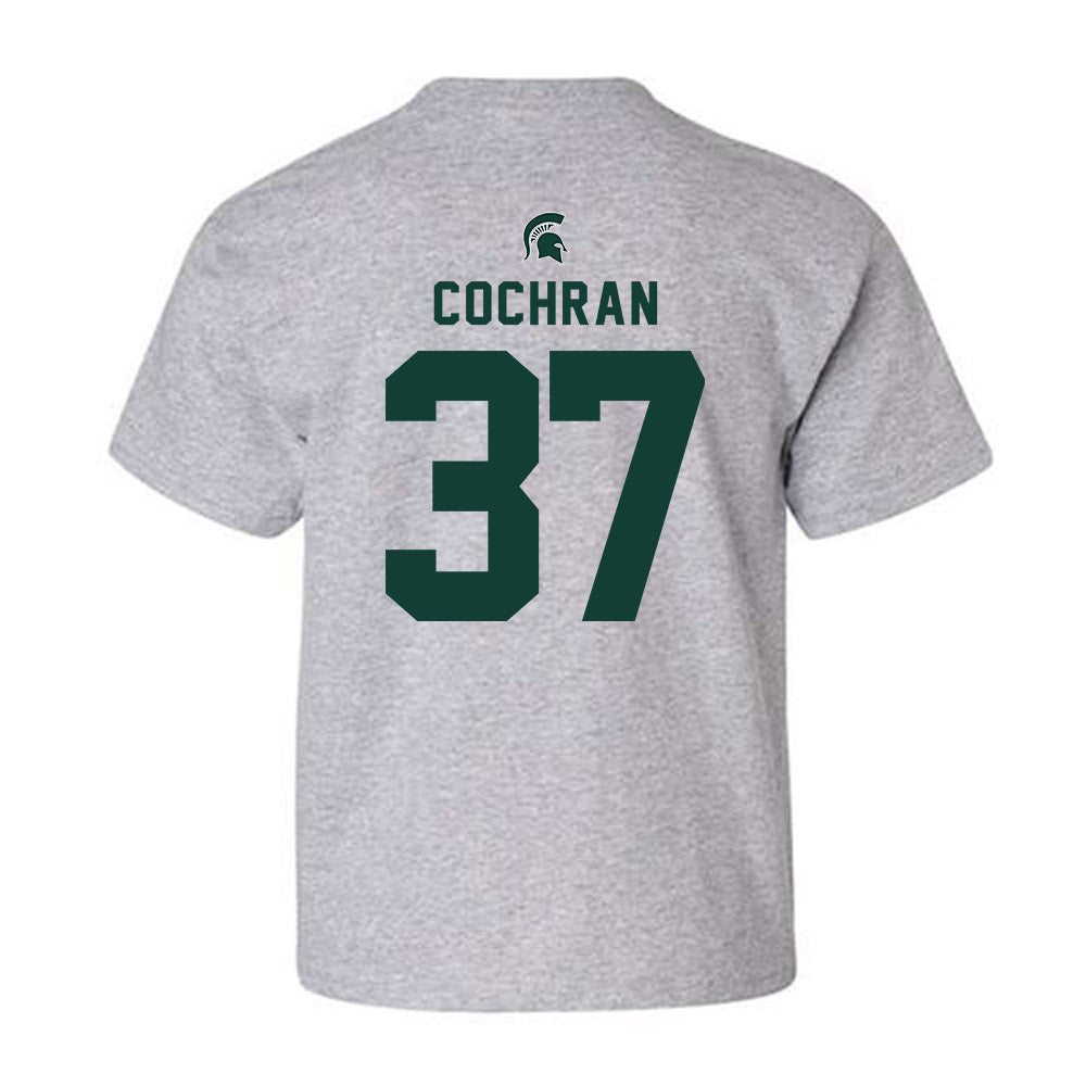 Michigan State - NCAA Football : Darelle Cochran - Generic Shersey Youth T-Shirt-1