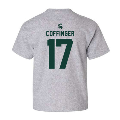 Michigan State - NCAA Softball : Ava Coffinger - Generic Shersey Youth T-Shirt-1