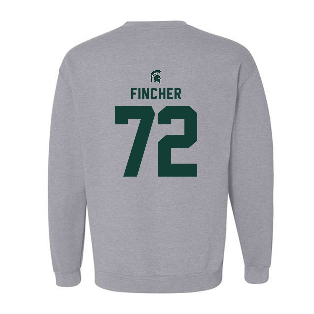 Michigan State - NCAA Football : Dallas Fincher - Generic Shersey Crewneck Sweatshirt