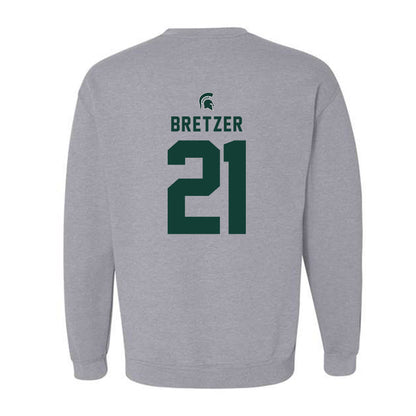 Michigan State - NCAA Women's Soccer : Eden Bretzer - Generic Shersey Crewneck Sweatshirt-1