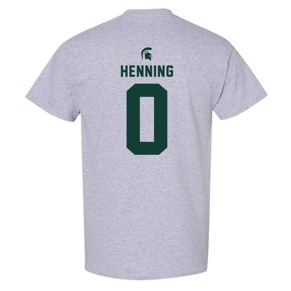 Michigan State - NCAA Women's Soccer : Noelle Henning - Generic Shersey T-Shirt-1