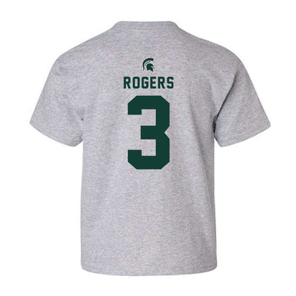 Michigan State - NCAA Women's Soccer : Mekenzie Rogers - Generic Shersey Youth T-Shirt-1