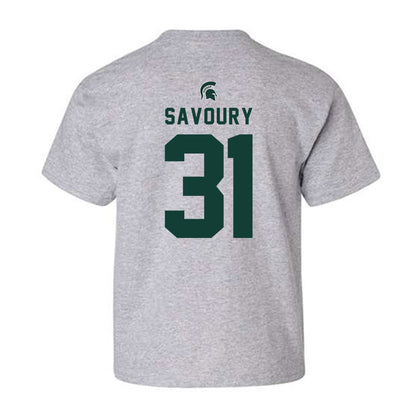 Michigan State - NCAA Football : Jayden Savoury - Generic Shersey Youth T-Shirt-1