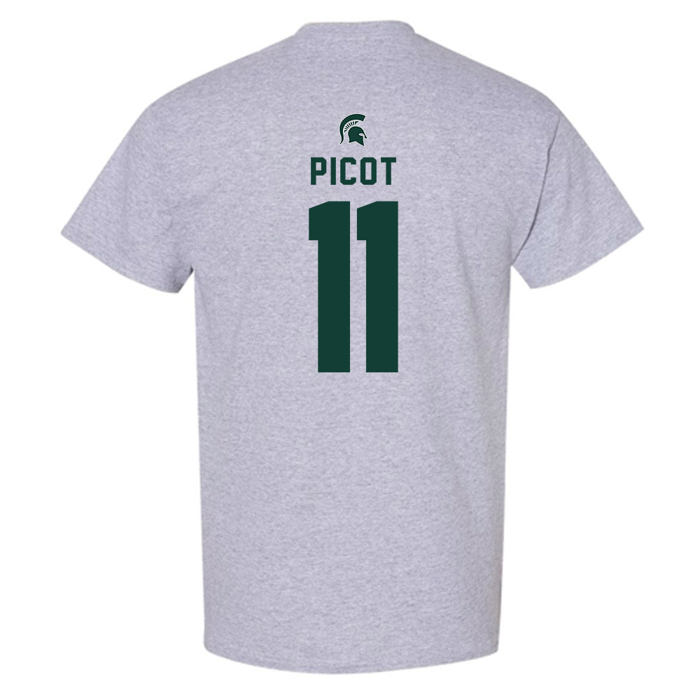Michigan State - NCAA Baseball : Parker Picot - Generic Shersey T-Shirt-1