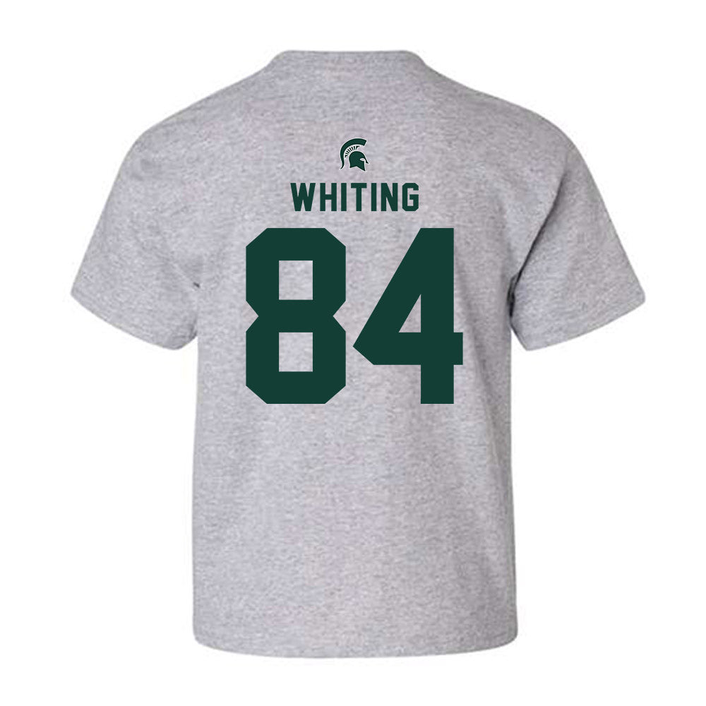 Michigan State - NCAA Football : Eddie Whiting - Generic Shersey Youth T-Shirt-1