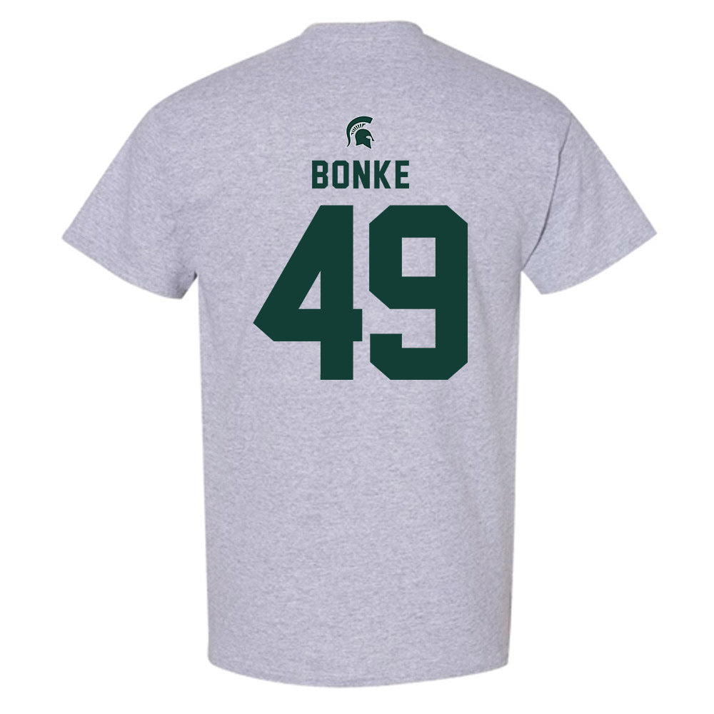 Michigan State - NCAA Men's Basketball : Anton Bonke - Generic Shersey T-Shirt-1