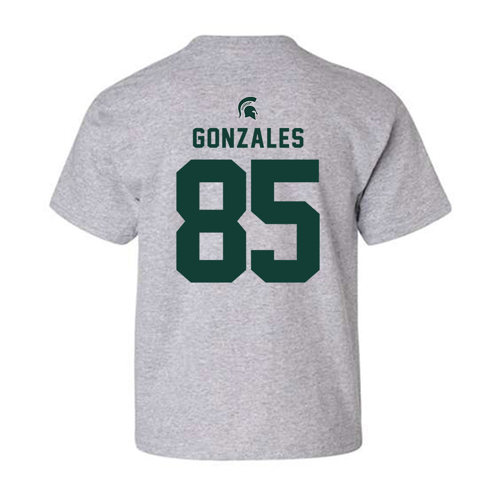 Michigan State - NCAA Football : Stephen Gonzales - Generic Shersey Youth T-Shirt-1
