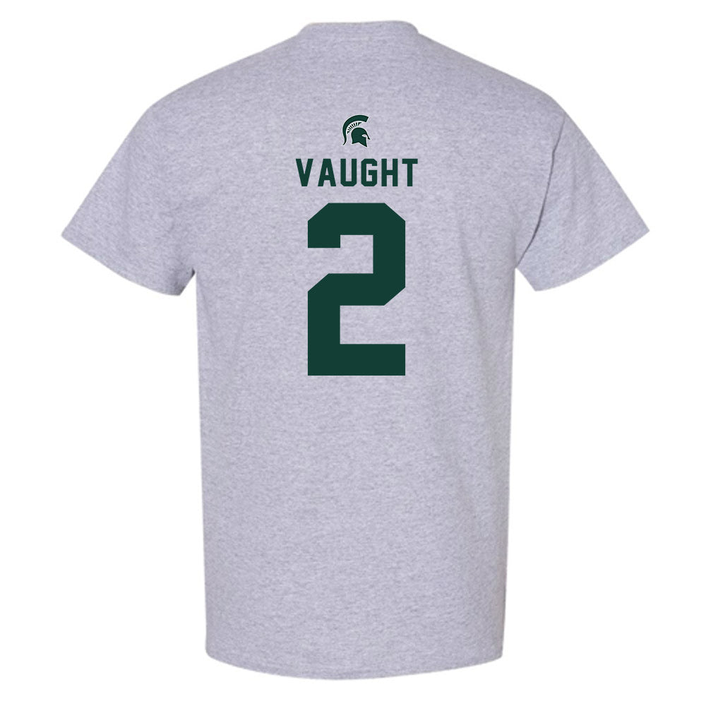 Michigan State - NCAA Football : Devin Vaught - Generic Shersey T-Shirt-1