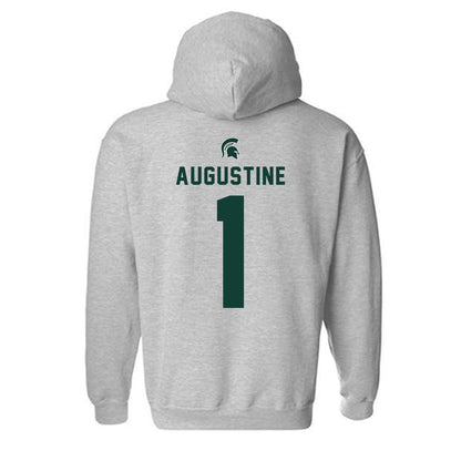 Michigan State - NCAA Men's Ice Hockey : Trey Augustine - Generic Shersey Hooded Sweatshirt