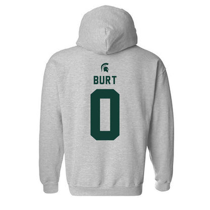 Michigan State - NCAA Football : Nijhay Burt - Generic Shersey Hooded Sweatshirt-1