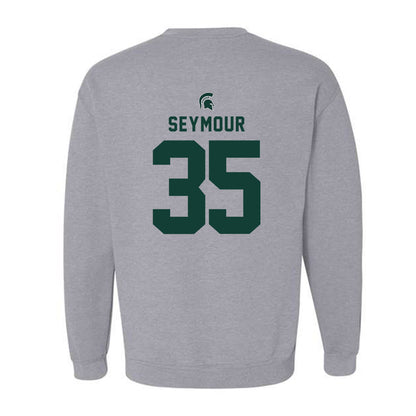 Michigan State - NCAA Baseball : Randy Seymour - Generic Shersey Crewneck Sweatshirt-1