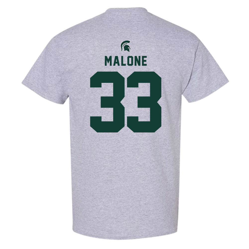 Michigan State - NCAA Football : DiMari Malone - Generic Shersey T-Shirt-1