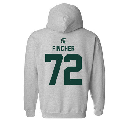 Michigan State - NCAA Football : Dallas Fincher - Generic Shersey Hooded Sweatshirt