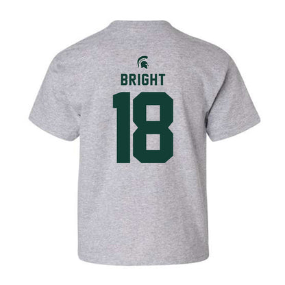 Michigan State - NCAA Baseball : Noah Bright - Generic Shersey Youth T-Shirt