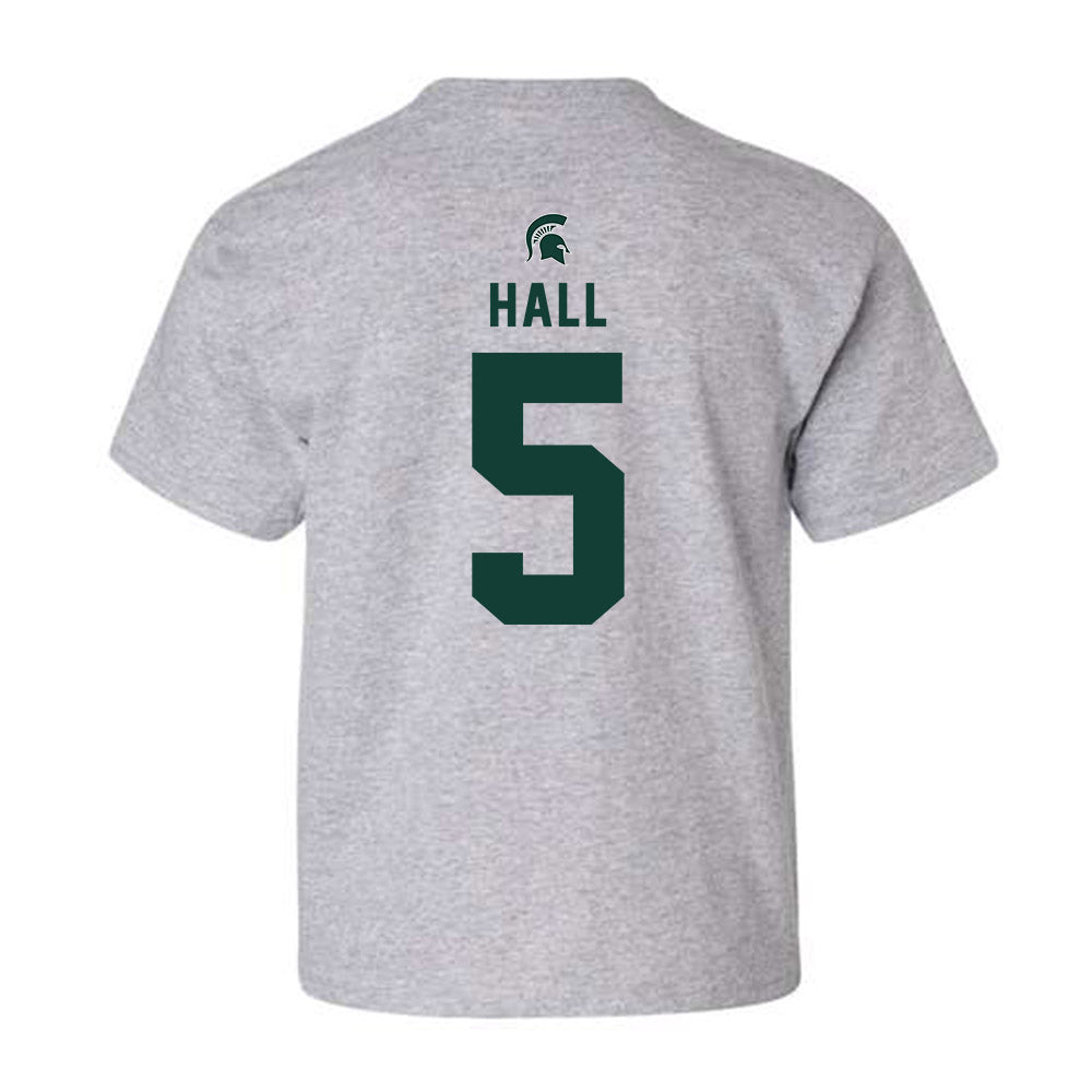 Michigan State - NCAA Football : Jordan Hall - Generic Shersey Youth T-Shirt