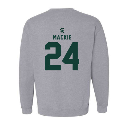 Michigan State - NCAA Men's Ice Hockey : Nathan Mackie - Generic Shersey Crewneck Sweatshirt