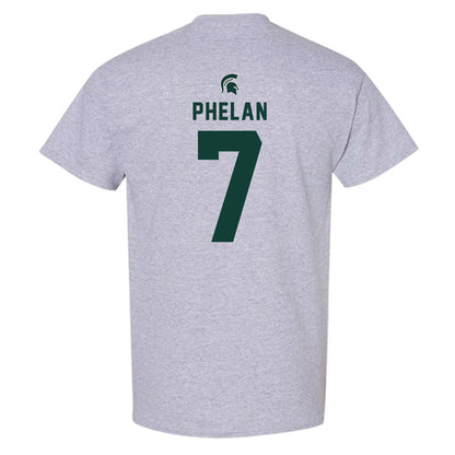 Michigan State - NCAA Men's Soccer : Aidan Phelan - Generic Shersey T-Shirt-1