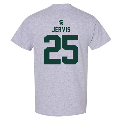 Michigan State - NCAA Men's Basketball : Jasiah Jervis - Generic Shersey T-Shirt-1