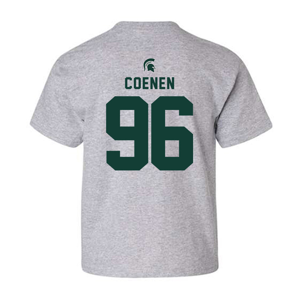 Michigan State - NCAA Football : Eli Coenen - Generic Shersey Youth T-Shirt-1