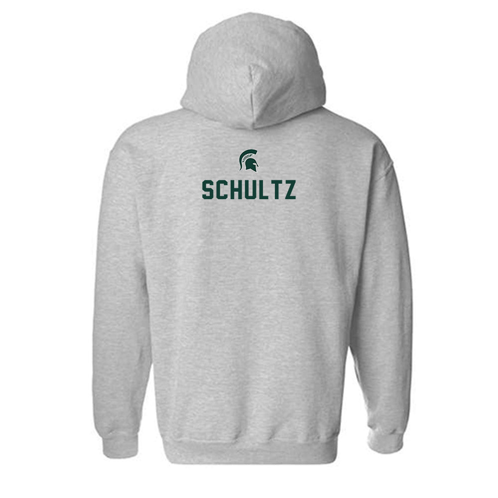 Michigan State - NCAA Cheerleading : Gigi Schultz - Generic Shersey Hooded Sweatshirt-1