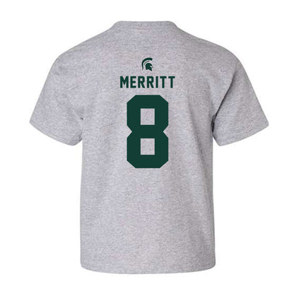 Michigan State - NCAA Men's Soccer : Miles Merritt - Generic Shersey Youth T-Shirt-1