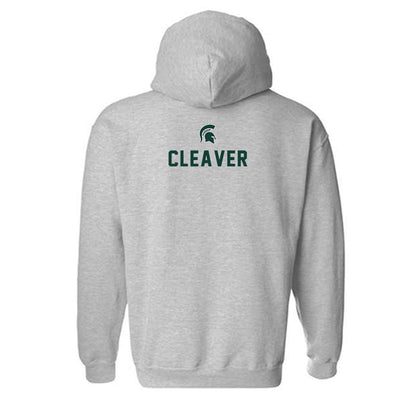 Michigan State - NCAA Women's Rowing : Isabella Cleaver - Generic Shersey Hooded Sweatshirt-1