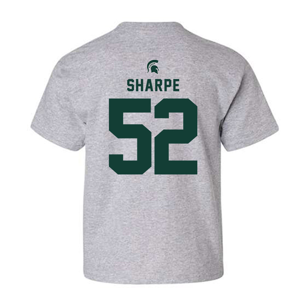 Michigan State - NCAA Football : Nickolus Sharpe - Generic Shersey Youth T-Shirt-1