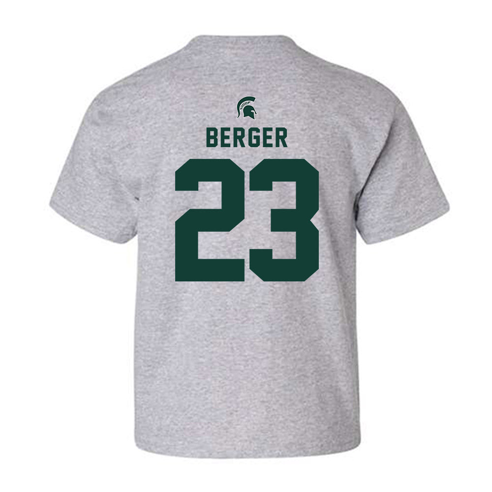 Michigan State - NCAA Women's Volleyball : Cameron Berger - Generic Shersey Youth T-Shirt-1