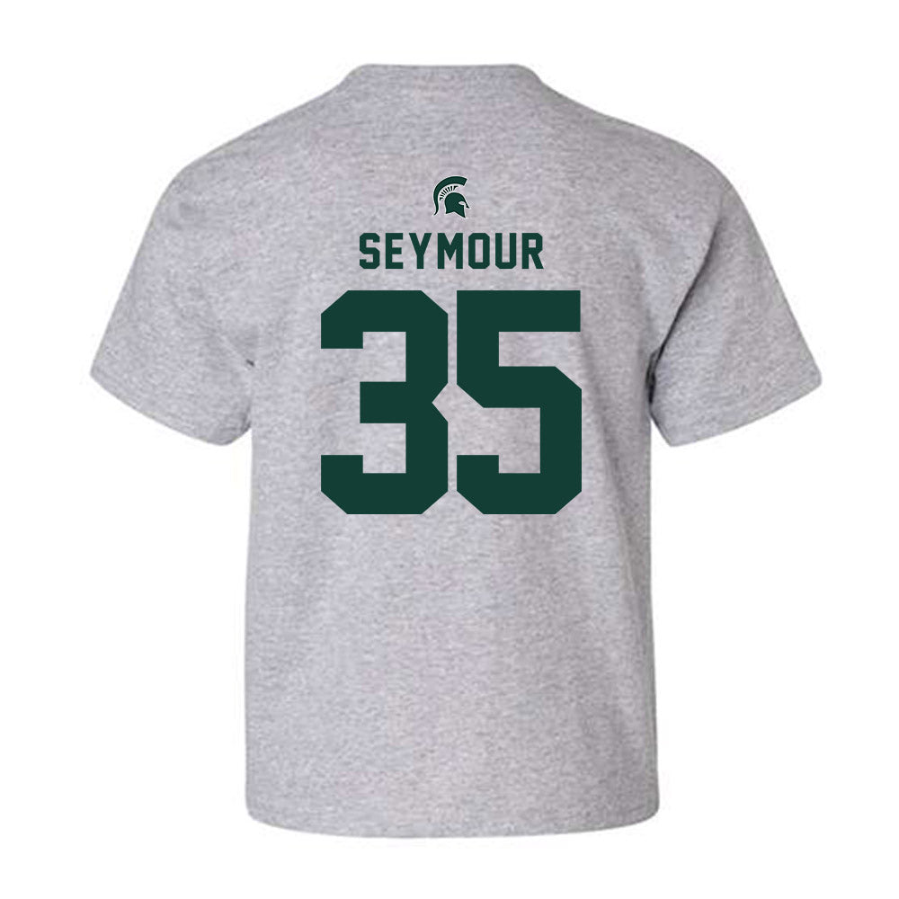 Michigan State - NCAA Baseball : Randy Seymour - Generic Shersey Youth T-Shirt-1