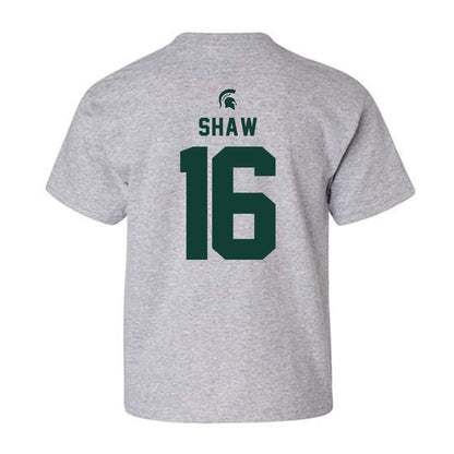 Michigan State - NCAA Football : Adam Shaw - Generic Shersey Youth T-Shirt-1