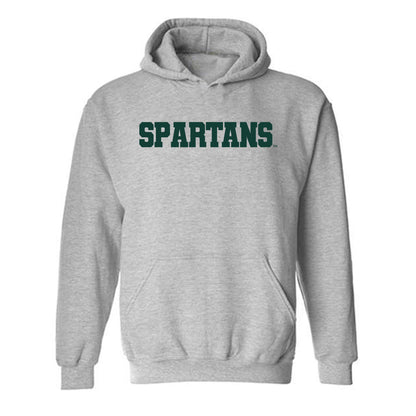 Michigan State - NCAA Men's Soccer : JEB Knox - Generic Shersey Hooded Sweatshirt-0