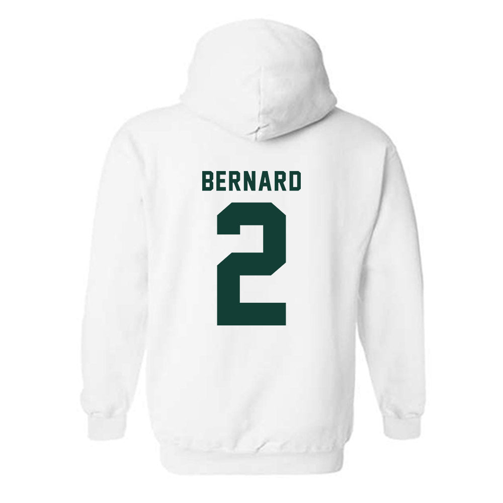 Michigan State - NCAA Softball : Zoie Bernard - Generic Shersey Hooded Sweatshirt-1