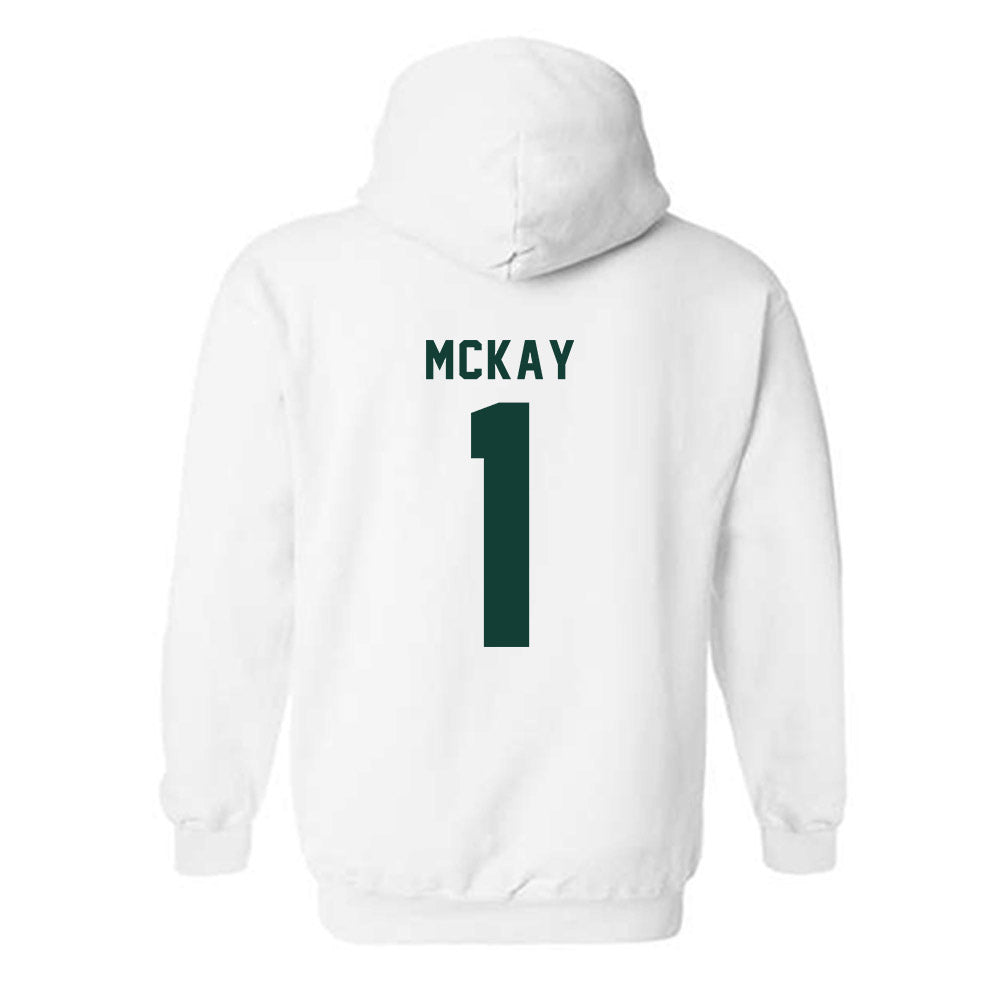 Michigan State - NCAA Baseball : Ryan McKay - Generic Shersey Hooded Sweatshirt-1