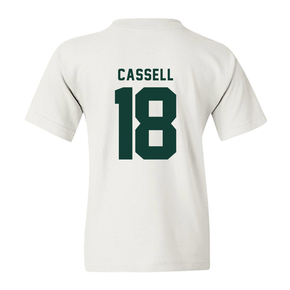 Michigan State - NCAA Men's Soccer : Justin Cassell - Generic Shersey Youth T-Shirt-1