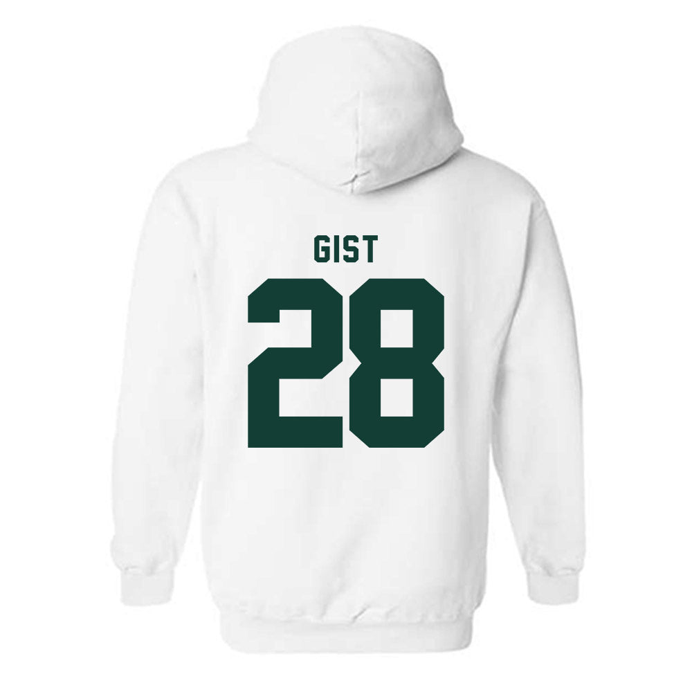 Michigan State - NCAA Football : Zion Gist - Generic Shersey Hooded Sweatshirt-1