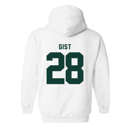 Michigan State - NCAA Football : Zion Gist - Generic Shersey Hooded Sweatshirt-1