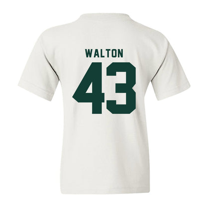 Michigan State - NCAA Men's Basketball : Colin Walton - Youth T-Shirt-1