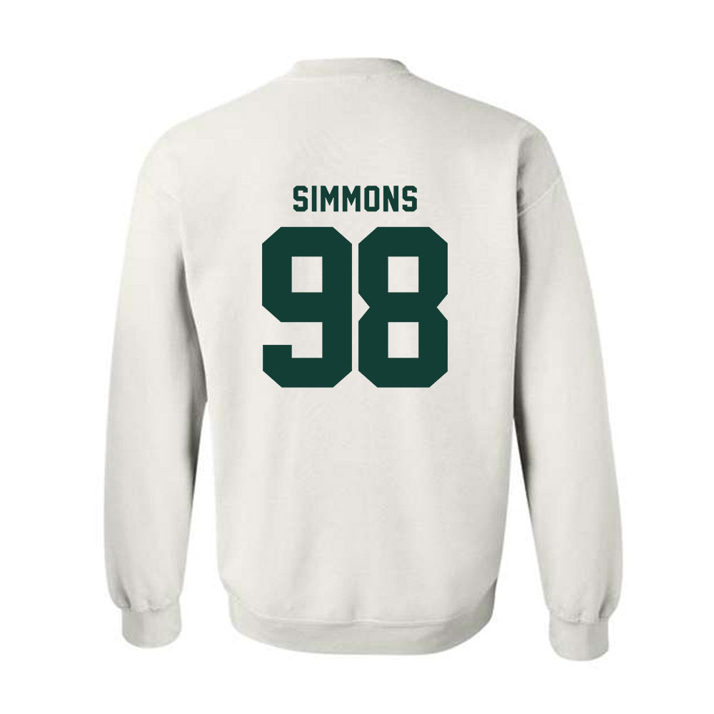 Michigan State - NCAA Football : Derrick Simmons - Crewneck Sweatshirt-1