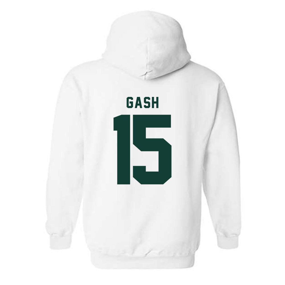 Michigan State - NCAA Football : Caleb Gash - Generic Shersey Hooded Sweatshirt-1