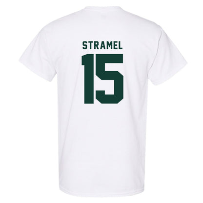Michigan State - NCAA Men's Ice Hockey : Charlie Stramel - T-Shirt-1