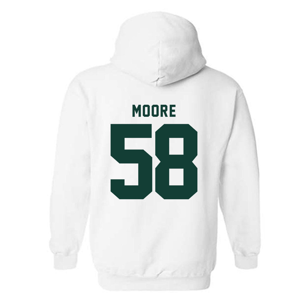 Michigan State - NCAA Football : Conner Moore - Generic Shersey Hooded Sweatshirt-1