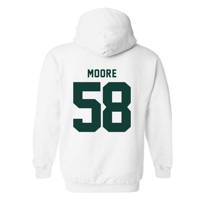 Michigan State - NCAA Football : Conner Moore - Generic Shersey Hooded Sweatshirt-1