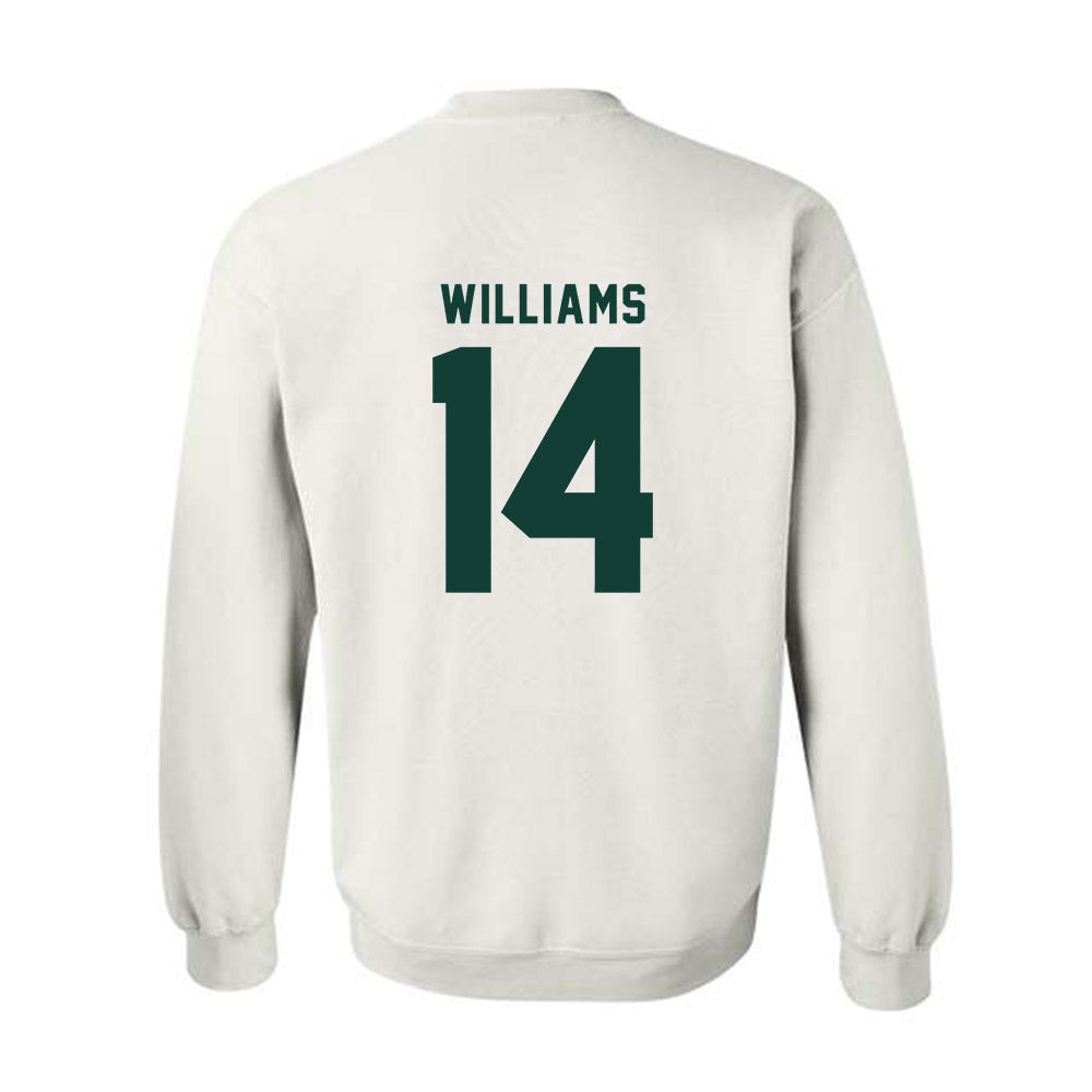 Michigan State - NCAA Football : Bryson Williams - Generic Shersey Crewneck Sweatshirt-1