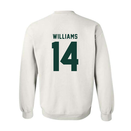 Michigan State - NCAA Football : Bryson Williams - Generic Shersey Crewneck Sweatshirt-1
