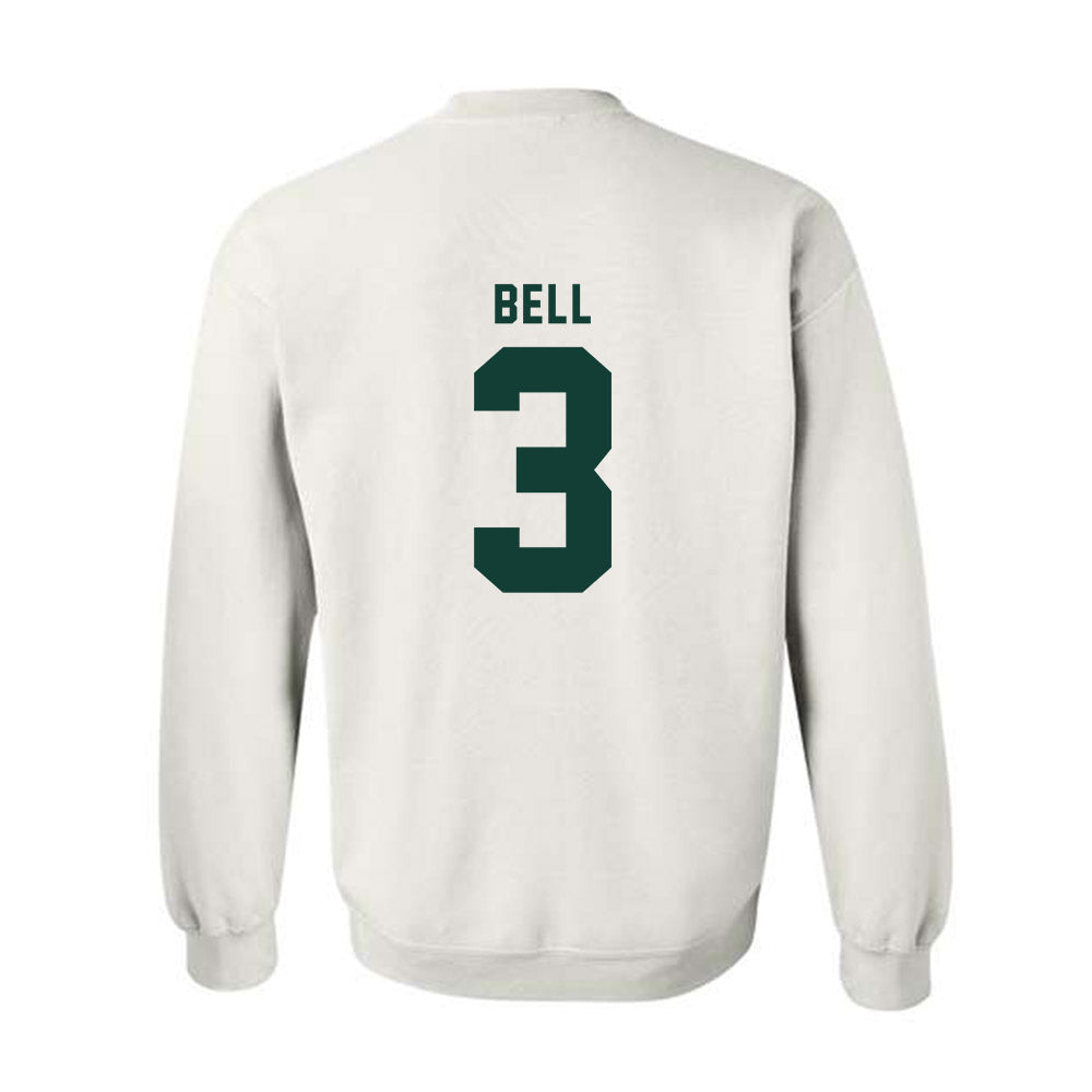 Michigan State - NCAA Football : Tre Bell - Generic Shersey Crewneck Sweatshirt-1