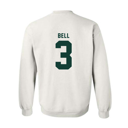 Michigan State - NCAA Football : Tre Bell - Generic Shersey Crewneck Sweatshirt-1