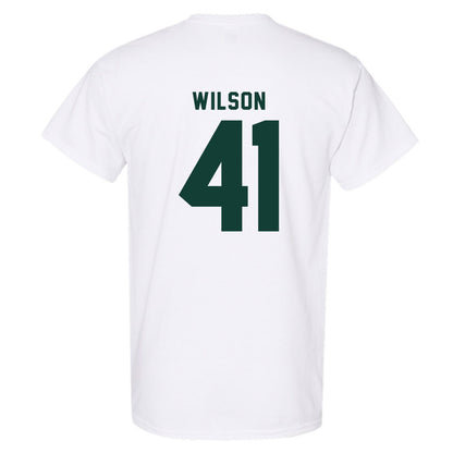 Michigan State - NCAA Football : Jaxson Wilson - Generic Shersey T-Shirt-1
