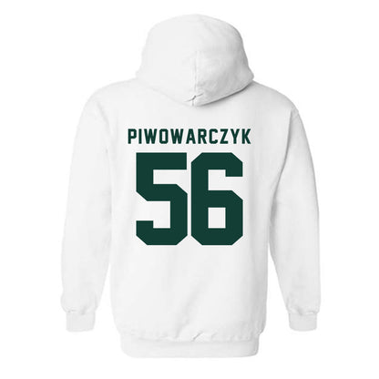 Michigan State - NCAA Football : Chris Piwowarczyk - Generic Shersey Hooded Sweatshirt-1