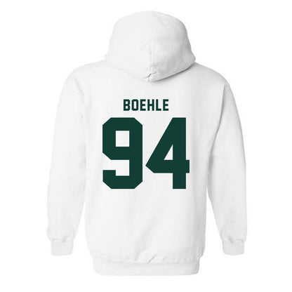 Michigan State - NCAA Football : Aidan Boehle - Generic Shersey Hooded Sweatshirt-1